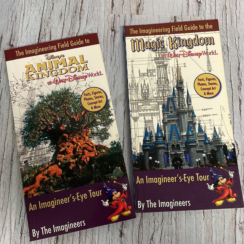 Disney - WDW Park Guides (4) - Vintage